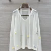 Uncategorized Clothing Knit (White-Yellow-Silver) S-L B60202607051337