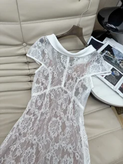 Alternative view of Uncategorized Clothing Lace (White) S-L D05202607052295