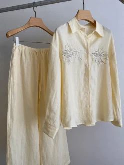 Alternative view of Uncategorized Clothing Linen (Light Blue) 3 SIZES D85202607052425