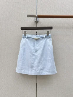 Uncategorized Clothing Linen (Light Blue) S-L B45202607051095