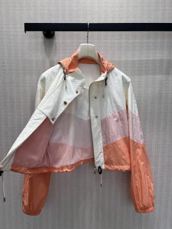 Alternative view of Uncategorized Clothing Nylon (White-Pink-Orange) S-L D65202607052400