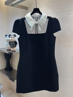 Uncategorized Clothing Polyester (Black-White) S-L C60202607052168