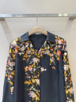 Alternative view of Uncategorized Clothing Silk (Black-Multi) S-XL C10202607051837