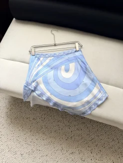 Uncategorized Clothing Silk (Blue-White) 36-42 D15202607052326