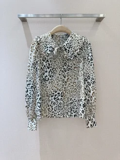 Uncategorized Clothing Silk (White-Black-Brown) S-L C20202607051930