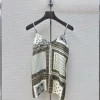Uncategorized Clothing Silk (White-Black-Brown) S-M-L B45202607051165