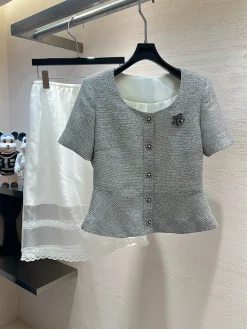 Alternative view of Uncategorized Clothing Tweed (Grey-Black) 36-40 C60202607052167