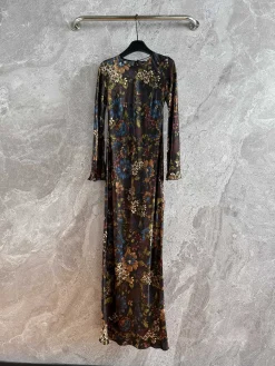 Uncategorized Clothing Viscose (Black-Blue-Brown-White-Green) 2-8 F15202607052496