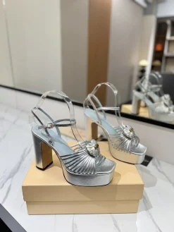 VALENTINO Shoes Metallic Leather (Silver) EU35-39 C10202607051852