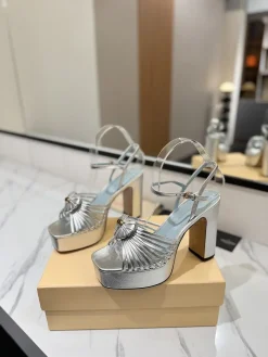 Alternative view of VALENTINO Shoes Metallic Leather (Silver) EU35-39 C10202607051852