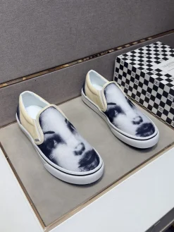 VALENTINO Sneakers & Trainers Canvas (White-Black-Beige) EU38-44 B10202607050864