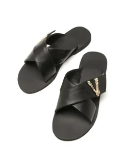 Alternative view of VERSACE Sandals & Mules Calf Leather (Black) EU35-43 A50202607050690