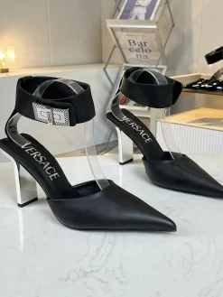 Alternative view of VERSACE Sandals & Mules Calfskin (Black) EU35-42 B10202607050873