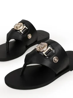 Alternative view of VERSACE Sandals & Mules Calfskin (Black) EU35-43 A50202607050689