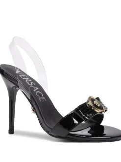 VERSACE Sandals & Mules Patent Leather (Black) EU35-42 A90202607050798