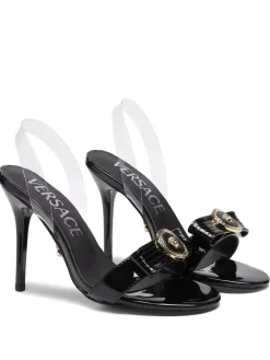 Alternative view of VERSACE Sandals & Mules Patent Leather (Black) EU35-42 A90202607050798