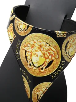 Alternative view of VERSACE Sandals & Mules Rubber (Black-Gold) A60202607050705