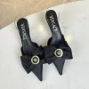 VERSACE Sandals & Mules Silk, PVC (Black) EU35-42 A90202607050799