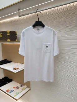 VERSACE T-shirts & Vests Combed Cotton (White) S-M-L-XL A15202607120575