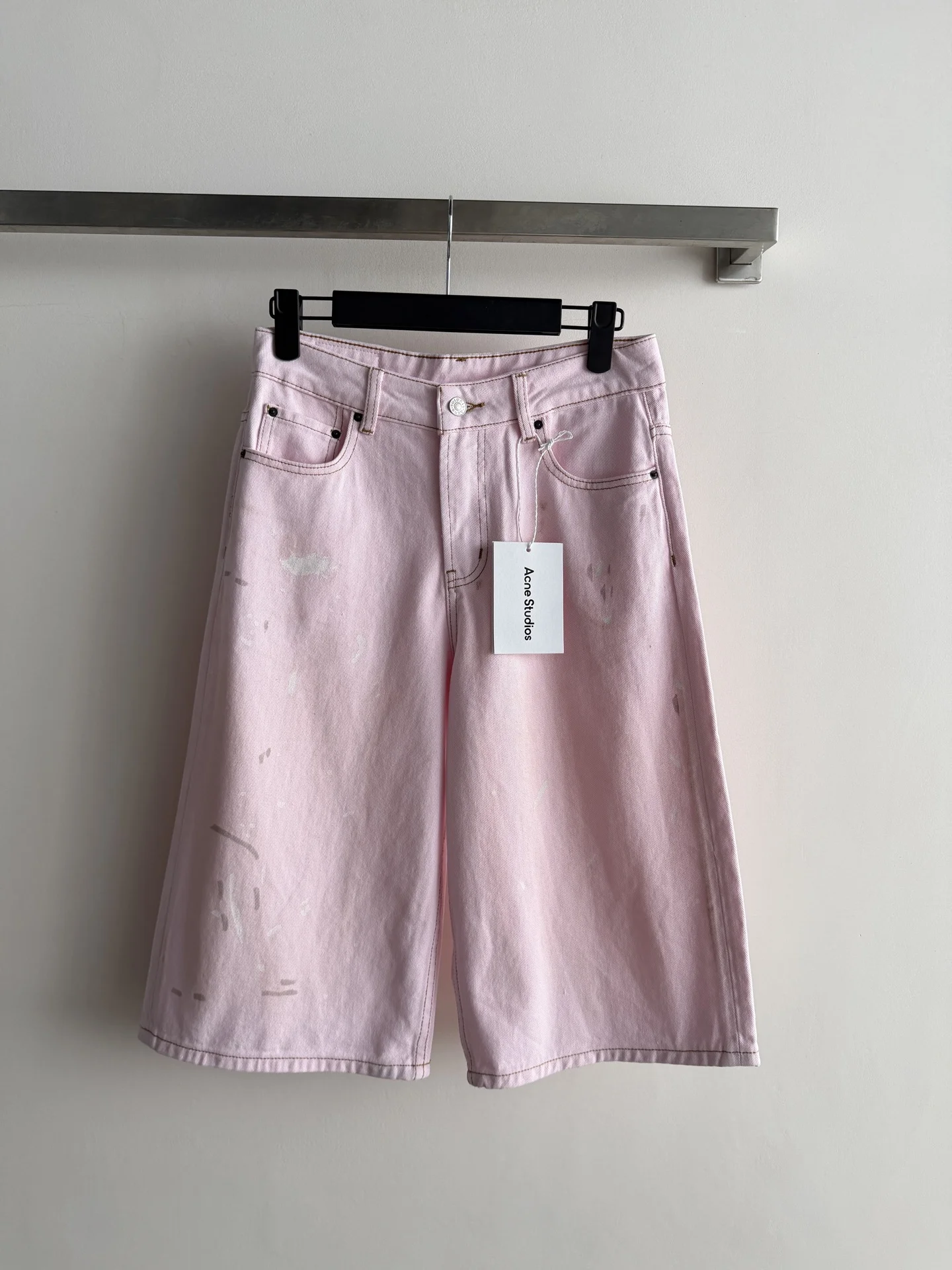 ACNE STUDIOS Shorts Cotton Denim S-M-L B05202608042522