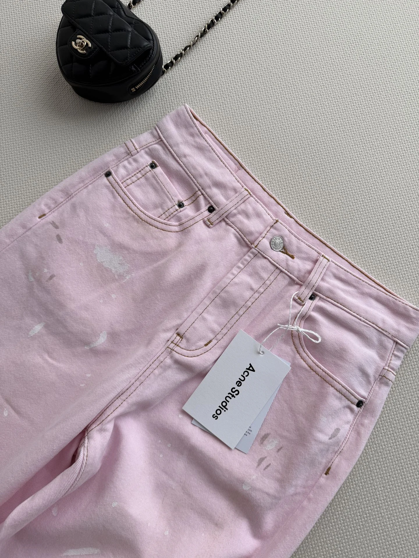 ACNE STUDIOS Shorts Cotton Denim S-M-L B05202608042522 - Image 4