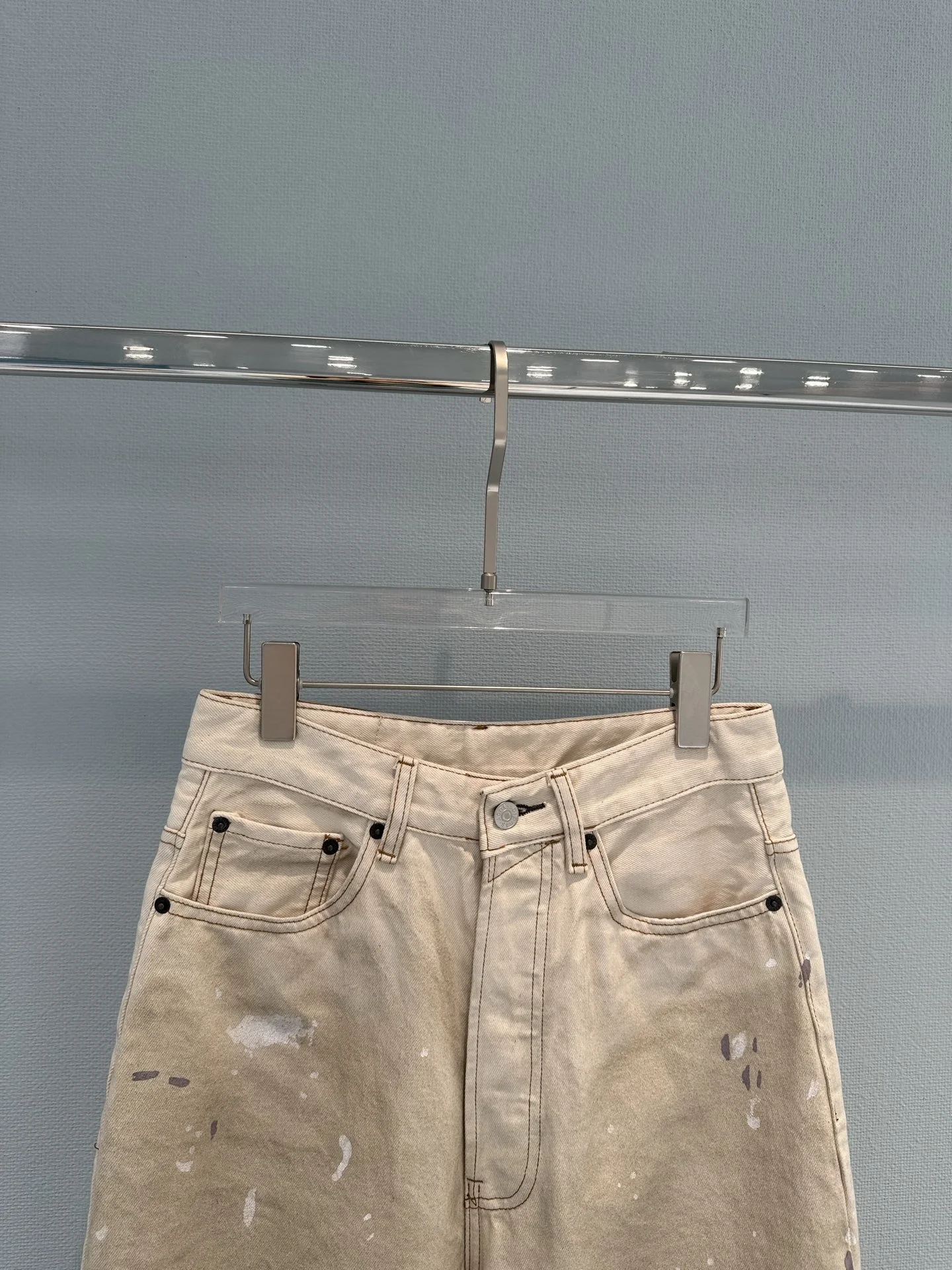 ACNE STUDIOS Shorts Cotton Denim S-M-L B20202608042798 - Image 3