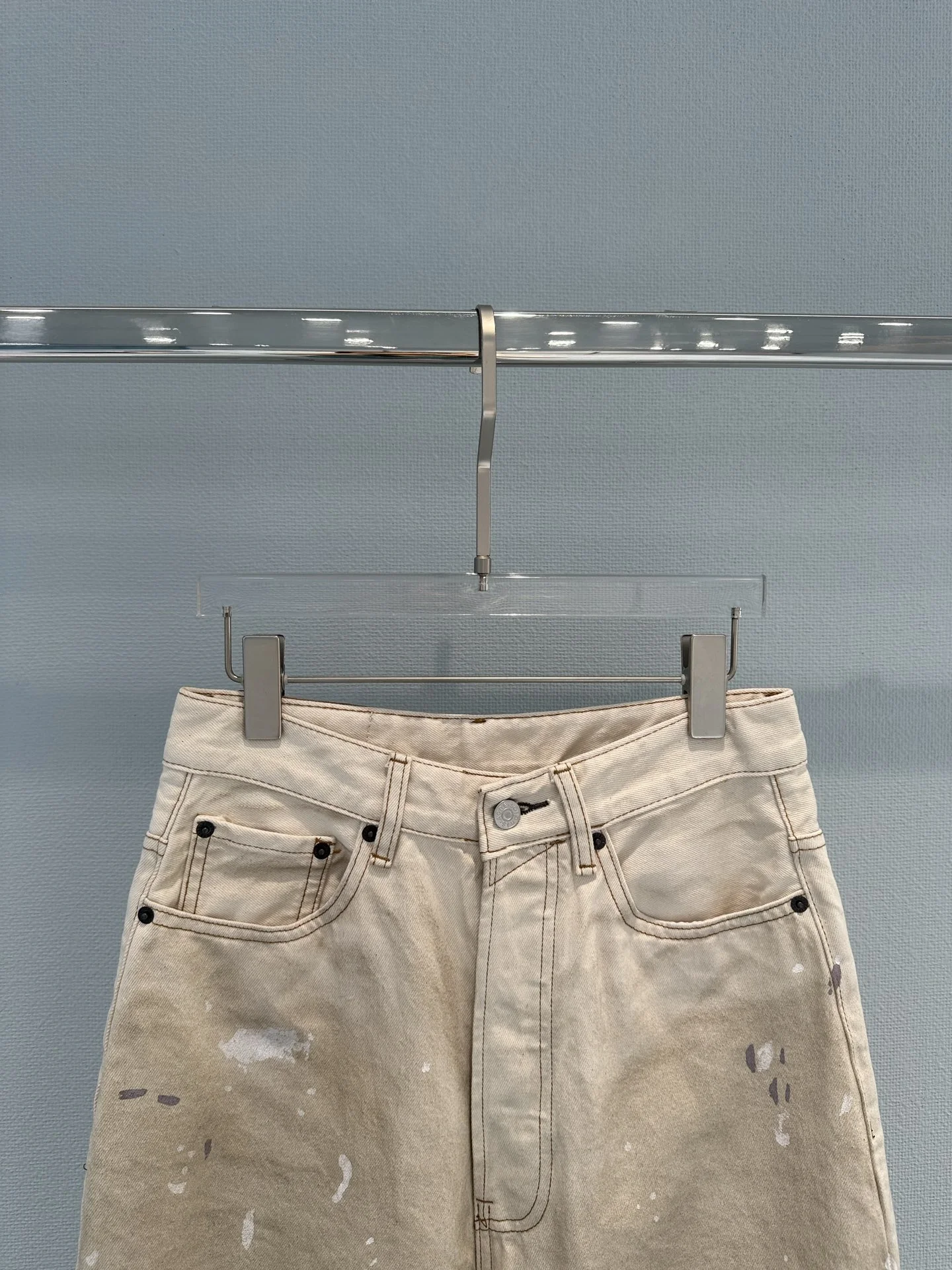 ACNE STUDIOS Shorts Cotton Denim S-M-L B20202608042798 - Image 5