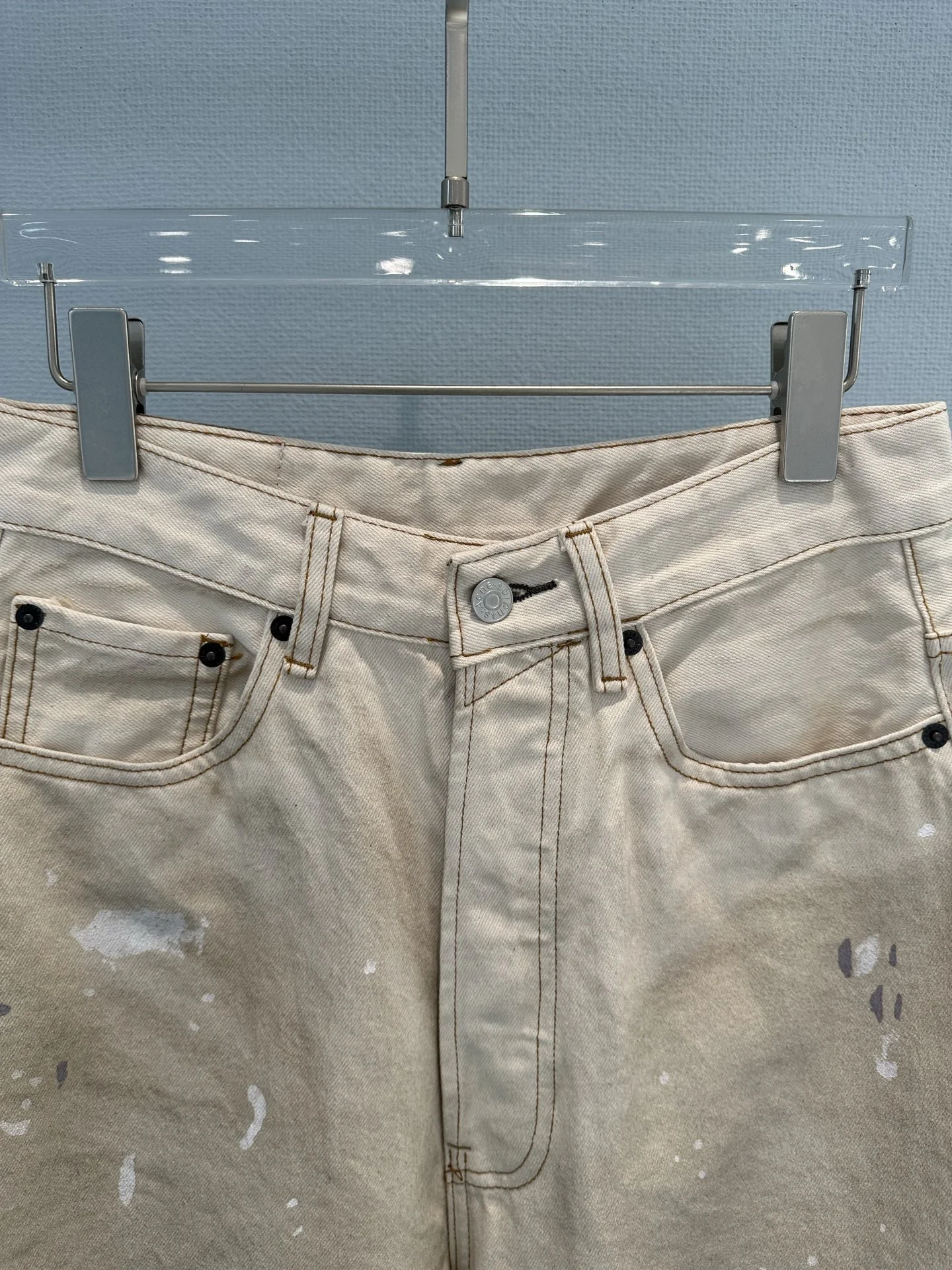 ACNE STUDIOS Shorts Cotton Denim S-M-L B20202608042798 - Image 8