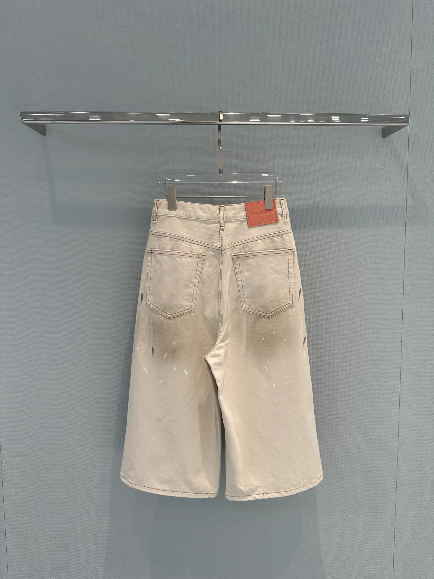 ACNE STUDIOS Shorts Cotton Denim S-M-L B20202608042798 - Image 9