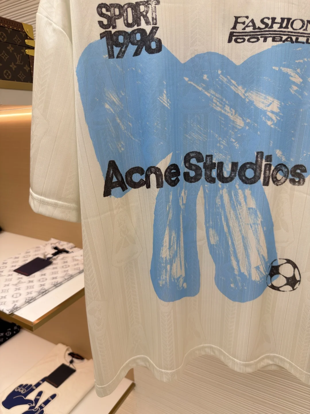 ACNE STUDIOS T-shirts Cotton Blend S-M-L A40202608060151 - Image 6