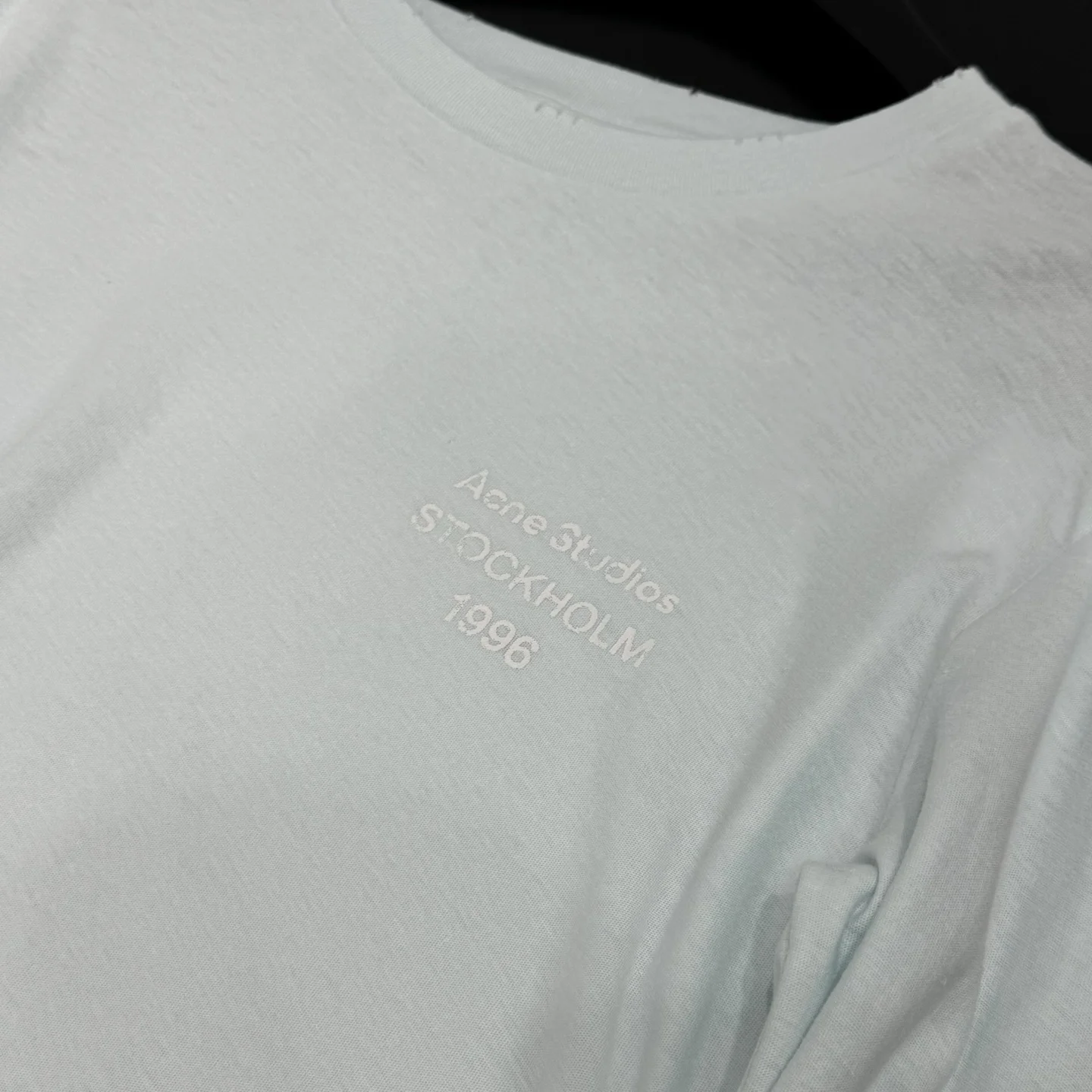 ACNE STUDIOS T-shirts Cotton Linen S-M-L A99202608040968 - Image 6