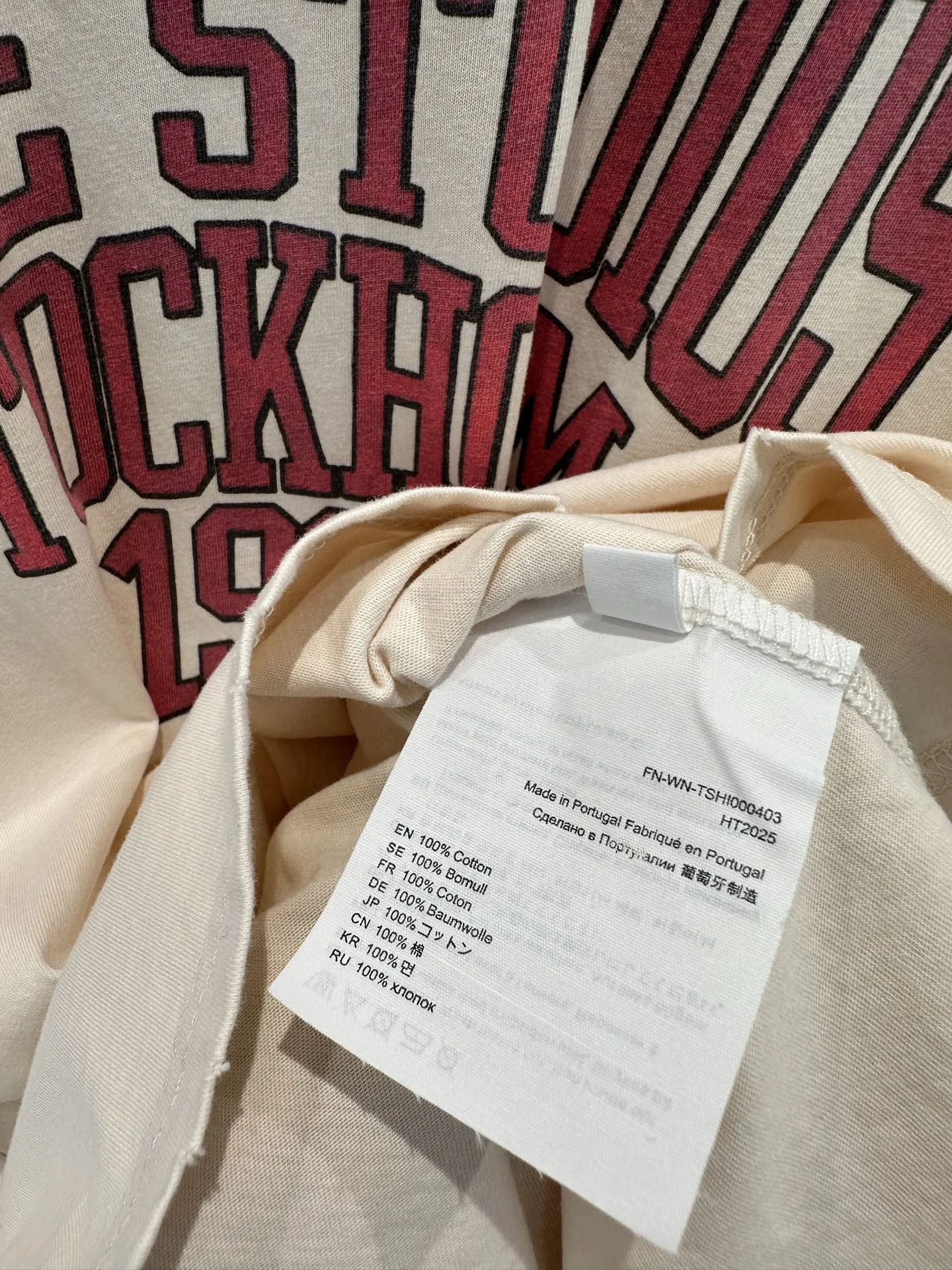 ACNE STUDIOS T-shirts Cotton S-L A65202608042788 - Image 9