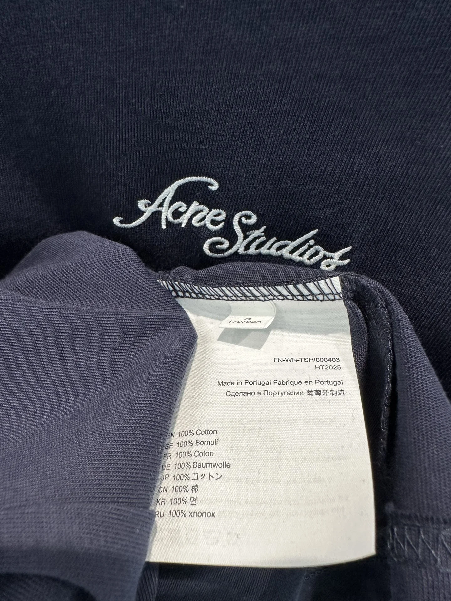 ACNE STUDIOS T-shirts Cotton S-M-L A45202608042797 - Image 9