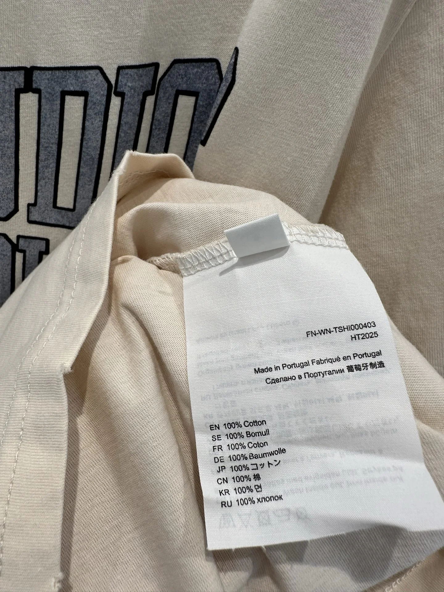 ACNE STUDIOS T-shirts Cotton S-M-L A65202608042789 - Image 9