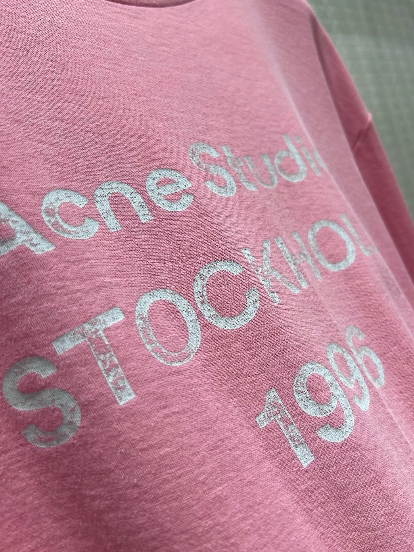 ACNE STUDIOS T-shirts Washed Cotton S_M_L A95202608042248 - Image 8