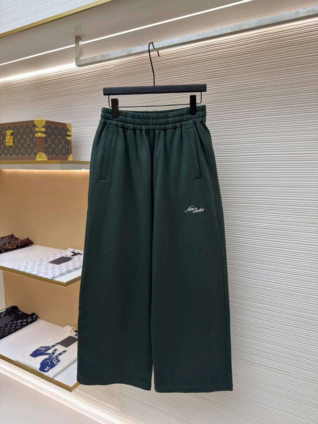 ACNE STUDIOS Trousers Brushed Cotton Fleece XS-L B10202608060188