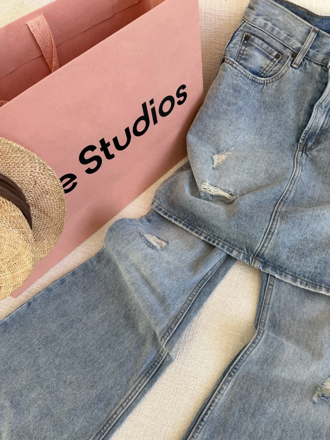 ACNE STUDIOS Trousers Denim S-L B45202608042698 - Image 3