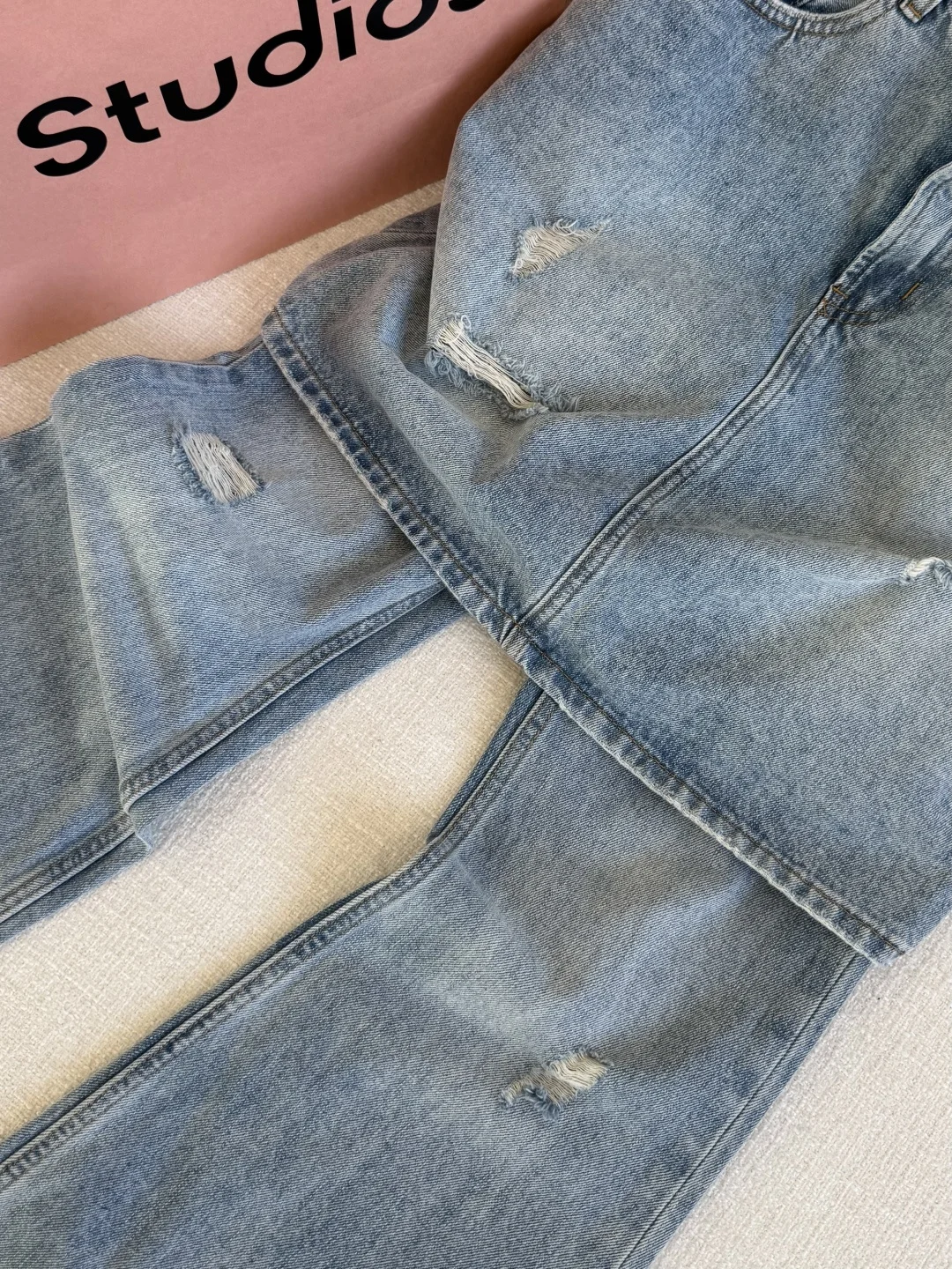ACNE STUDIOS Trousers Denim S-L B45202608042698 - Image 4