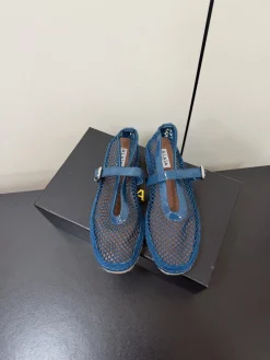 ALAIA Espadrilles Mesh & Patent Leather EU35-40 B80202608030189