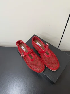 Alternative view of ALAIA Espadrilles Patent Leather & Mesh EU35-40 B80202608030187