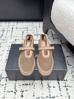 ALAIA Espadrilles Patent Leather & Mesh EU35-41 B60202608030543