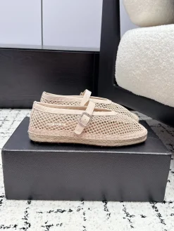 ALAIA Espadrilles Patent Leather & Mesh EU35-41 B60202608030544