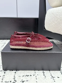 Alternative view of ALAIA Espadrilles Patent Leather & Mesh EU35-41 B60202608030547