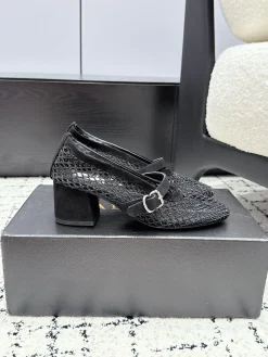 Alternative view of ALAIA Mules Mesh Suede EU35-41 C00202608030551