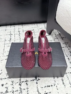 ALAIA Mules Mesh Suede EU35-41 C00202608030553