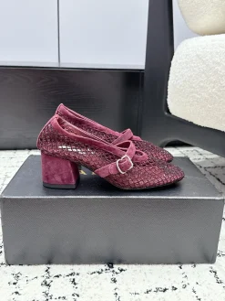 Alternative view of ALAIA Mules Mesh Suede EU35-41 C00202608030553