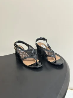 ALAIA Sandals Mesh Leather EU35-39 B60202608032346