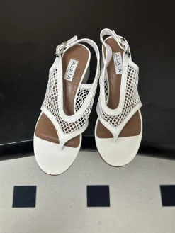 Alternative view of ALAIA Sandals Net and Sheepskin EU35-43 B60202608032347