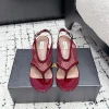 ALAIA Sandals Patent Leather Mesh EU35-41 B60202608030556
