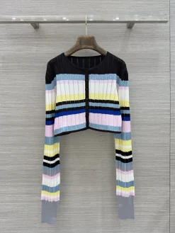 ALAIA Sweaters Lace Yarn Knit S-L B40202608040079